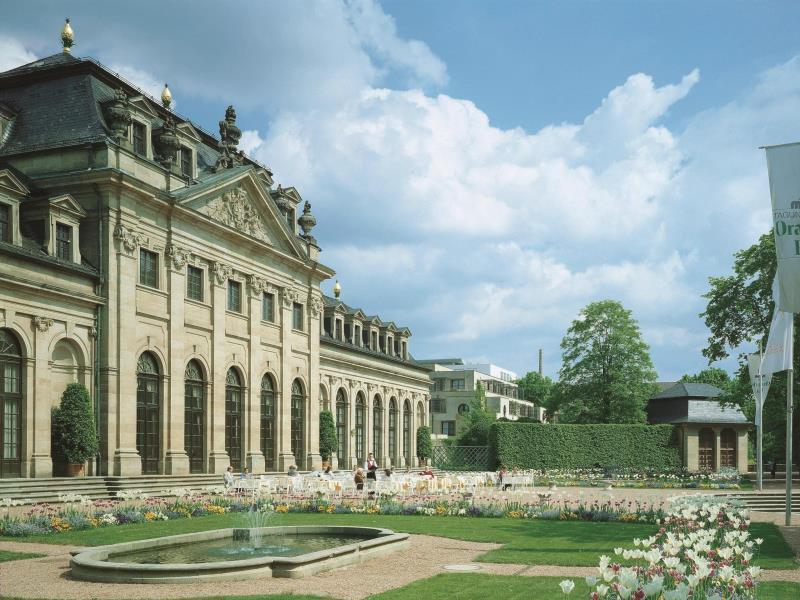 Maritim Hotel Am Schlossgarten Fulda Esterno foto